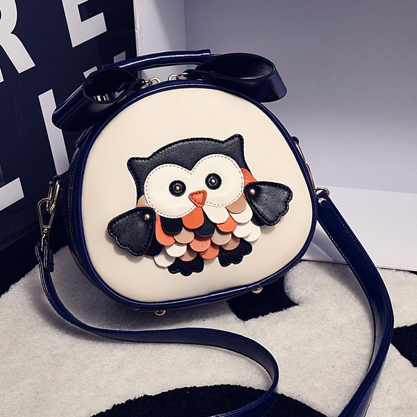 Γυναικεία τσάντα με σύγχρονες κουκουβάγια