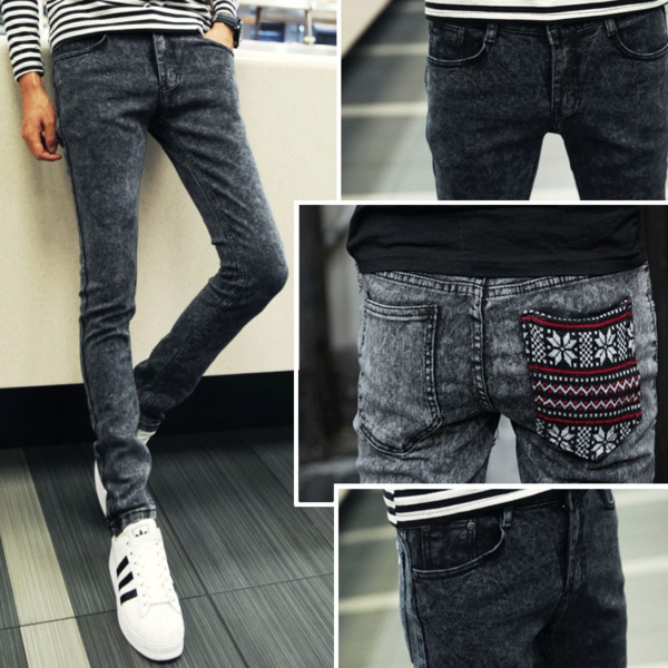 Мъжки дънки в няколко топ модела с и без кадифе за пролет, есен и зима