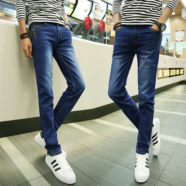 Мъжки дънки в няколко топ модела с и без кадифе за пролет, есен и зима