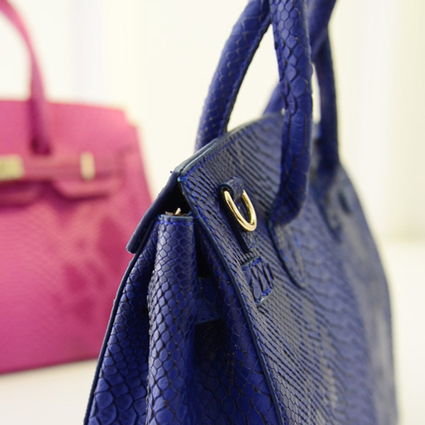 Τσάντα με μοτίβα ζώων - γκρι, μαύρο, ροζ και μπλε