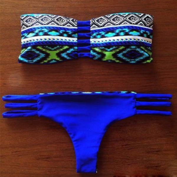 Μαγιό λεπτή μοντέλα χορίς  στράπλες