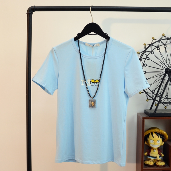 Ανδρών το καλοκαίρι βαμβακερό T-shirt - κομψά σε πολλά νέα μοντέλα - λευκό, ροζ, κίτρινο, πράσινο και μπλε - κατάλληλο για τους 