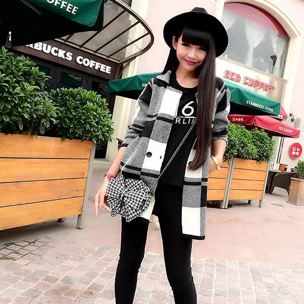 Τσάντα - κορδέλα με λευκό και μαύρο