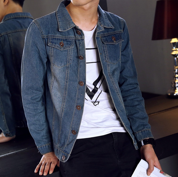 Ανδρικά   τζιν μπουφάν  σλιμ – 10 μοντέλα  για το φθινόπωρο, την άνοιξη και το χειμώνα