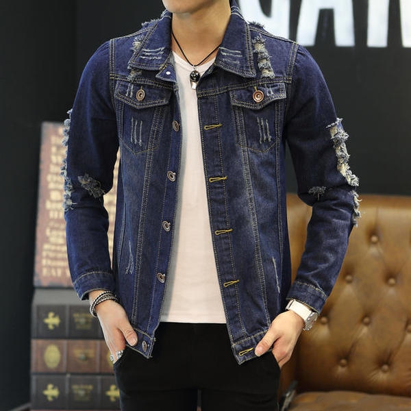 Ανδρικά   τζιν μπουφάν  σλιμ – 10 μοντέλα  για το φθινόπωρο, την άνοιξη και το χειμώνα