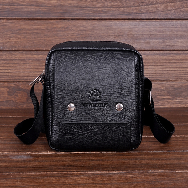Мини мъжка чанта в кафяв и черен цвят - 2 модела
