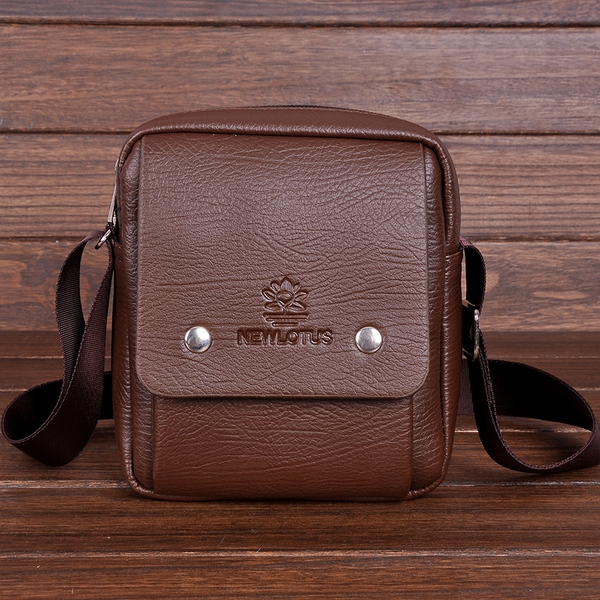 Μίνι τσάντα σε καφέ και μαύρο χρώμα - 2 μοντέλα