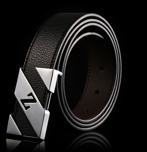 Ανδρικά ζώνες από τεχνητό δέρμα  - μαύρο, καφέ, γκρι - μήκος 110 εκατοστά, πλάτος 3,5 εκατοστά