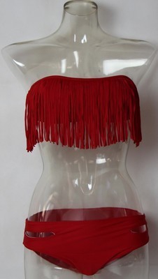 Γυναικείο μαγιό κροσσωτό