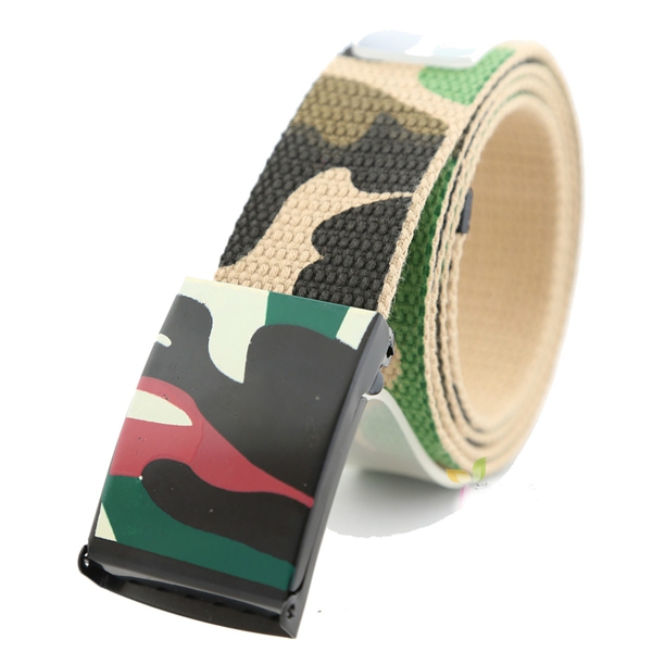 Ζώνες καμουφλάζ για τους άνδρες και τις γυναίκες - τρεις κορυφαίο μοντέλο με μήκος 110 εκατοστά