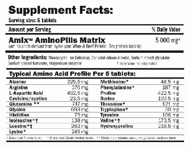 AMIX Amino Pills 660 табл. /  Аминокиселини