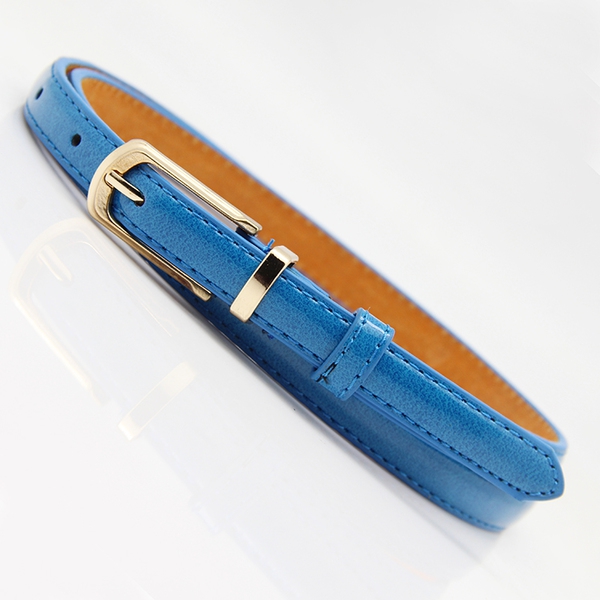 Δερμάτινες λεπτές ζώνες - 20 μοντέλα