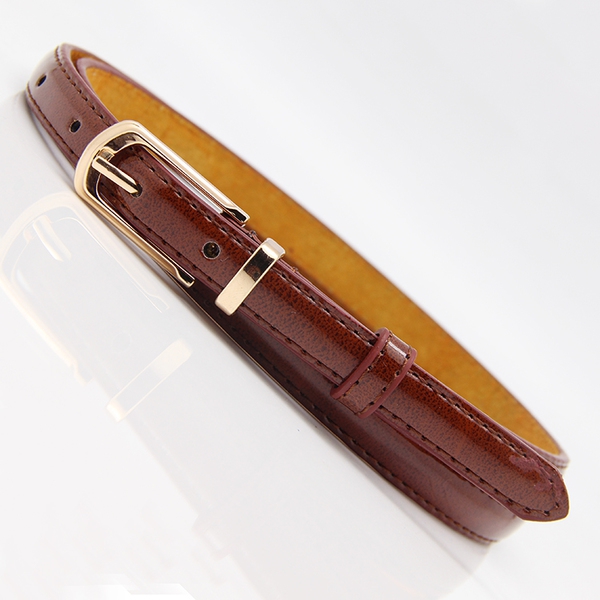 Δερμάτινες λεπτές ζώνες - 20 μοντέλα