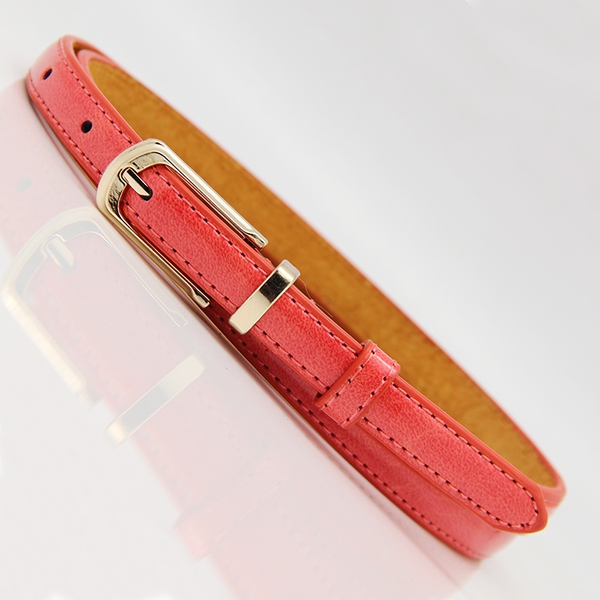 Δερμάτινες λεπτές ζώνες - 20 μοντέλα