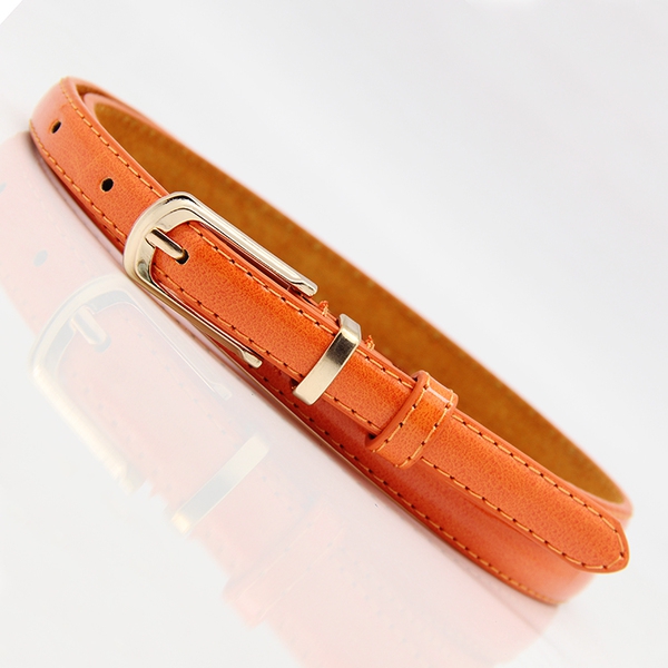 Δερμάτινες λεπτές ζώνες - 20 μοντέλα