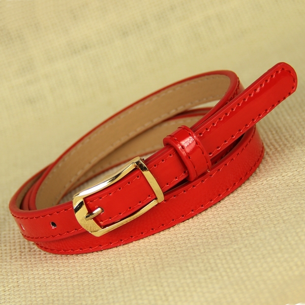 Δερμάτινες λεπτές ζώνες - 20 μοντέλα