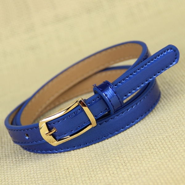 Δερμάτινες λεπτές ζώνες - 20 μοντέλα