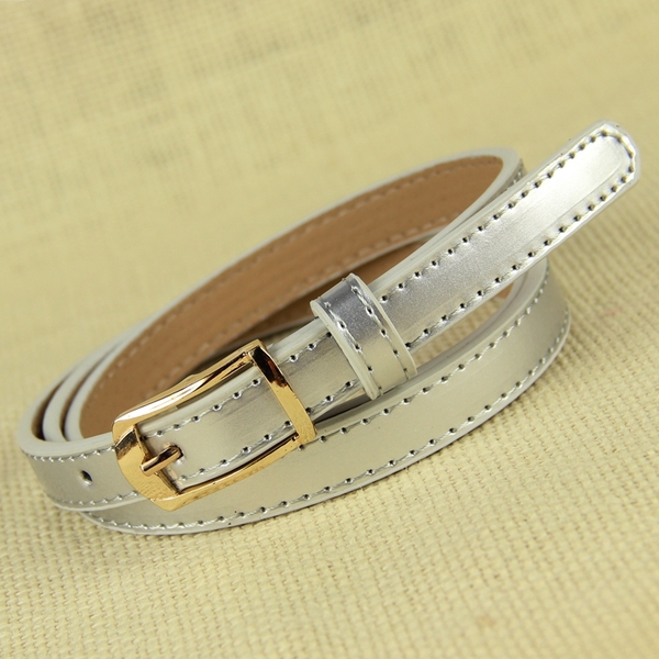 Δερμάτινες λεπτές ζώνες - 20 μοντέλα