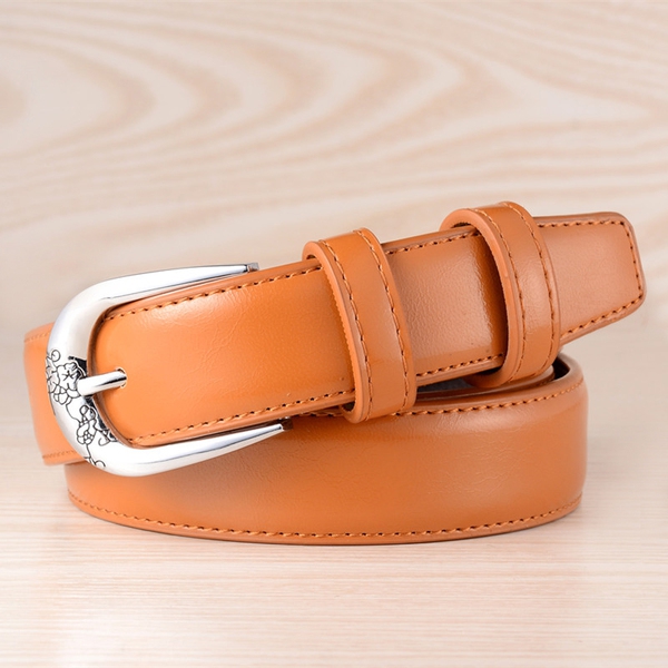 Дамски кожени колани от изкуствена кожа в няколко цвята 