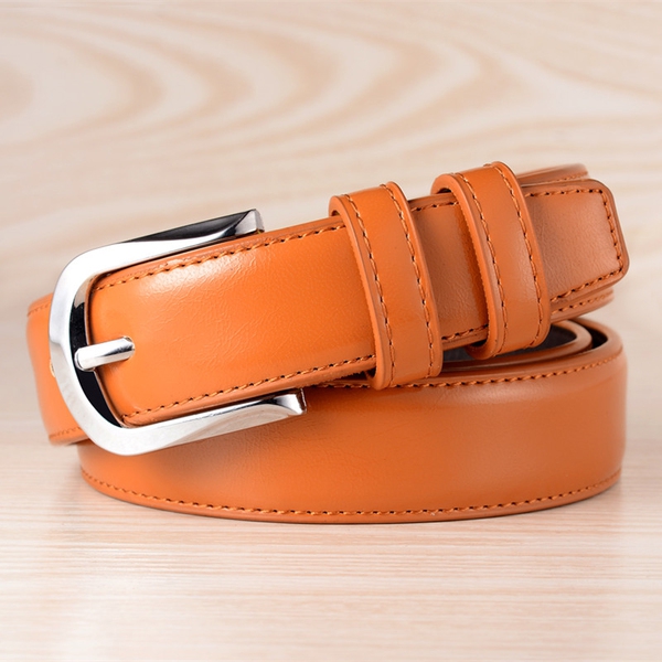 Дамски кожени колани от изкуствена кожа в няколко цвята 