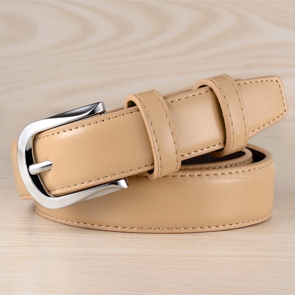 Дамски кожени колани от изкуствена кожа в няколко цвята 