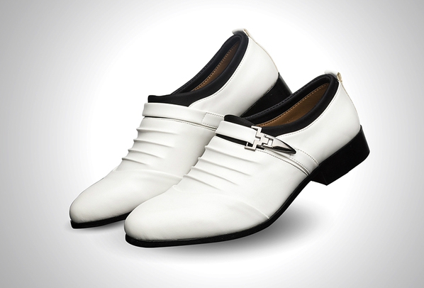 Мъжки официални обувки два цвята