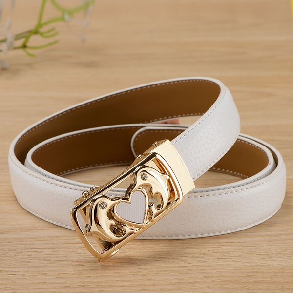 Δερμάτινη ζώνη με αυτόματη πόρπη - διαφορετικά μοντέλα χρώματος