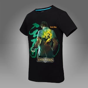 Shirt Gaming League of Legends - Λι Σιν, Έζρεαλ, Annie, Talon, Yasuo, Ράιζ, Kha\'zix, Teemo, Twisted Fate, Zed, και Thresh