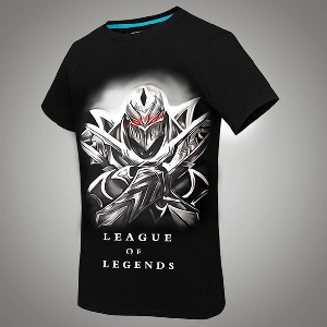 Shirt Gaming League of Legends - Λι Σιν, Έζρεαλ, Annie, Talon, Yasuo, Ράιζ, Kha\'zix, Teemo, Twisted Fate, Zed, και Thresh