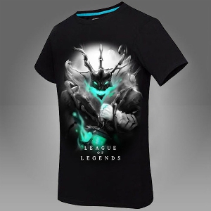 Shirt Gaming League of Legends - Λι Σιν, Έζρεαλ, Annie, Talon, Yasuo, Ράιζ, Kha\'zix, Teemo, Twisted Fate, Zed, και Thresh