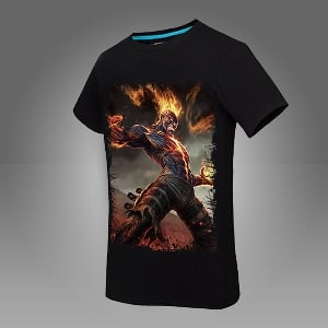 Shirt Gaming League of Legends - Λι Σιν, Έζρεαλ, Annie, Talon, Yasuo, Ράιζ, Kha\'zix, Teemo, Twisted Fate, Zed, και Thresh