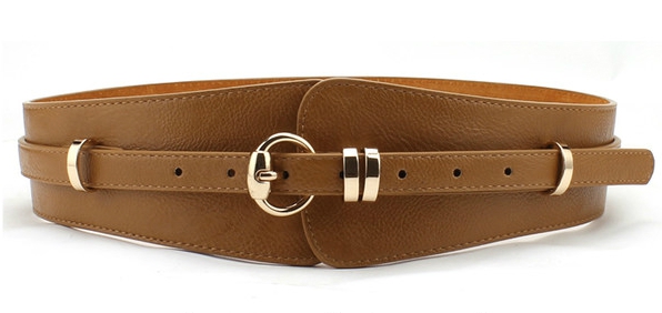 Μεγάλη δερμάτινη ζώνη - διάφορα μοντέλα σε γκρι, μαύρο, καφέ - πλάτος 7,8 εκατοστά