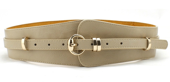 Μεγάλη δερμάτινη ζώνη - διάφορα μοντέλα σε γκρι, μαύρο, καφέ - πλάτος 7,8 εκατοστά