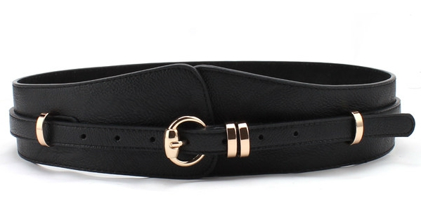 Μεγάλη δερμάτινη ζώνη - διάφορα μοντέλα σε γκρι, μαύρο, καφέ - πλάτος 7,8 εκατοστά