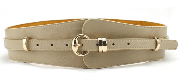 Μεγάλη δερμάτινη ζώνη - διάφορα μοντέλα σε γκρι, μαύρο, καφέ - πλάτος 7,8 εκατοστά