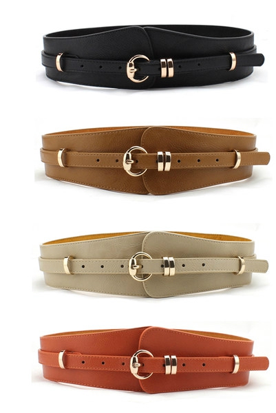 Μεγάλη δερμάτινη ζώνη - διάφορα μοντέλα σε γκρι, μαύρο, καφέ - πλάτος 7,8 εκατοστά