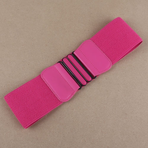 Дамски еластичен колан за кръст - подходящ за якета и палта - топ цветове -кафяв, червен, син, черен - дължина 68 см