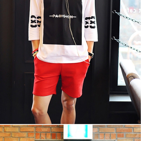 Σύντομη καλοκαίρι παντελόνι περιστασιακή ανδρών - 9 μοντέλα