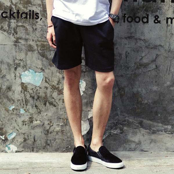 Σύντομη καλοκαίρι παντελόνι περιστασιακή ανδρών - 9 μοντέλα
