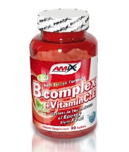 AMIX Vitamin B-Complex + Vitamin C & E / 90 табл. /  Витамини