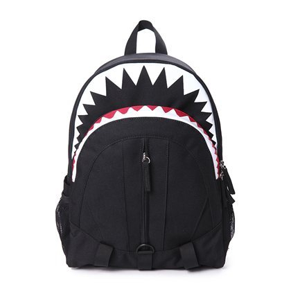 Αδιάβροχο σακίδιο για άνδρες και γυναίκες τύπου καρχαρία σε μαύρο και άσπρο - 2 μοντέλα