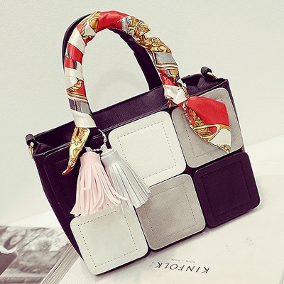 Τετράγωνη  τσάντα με βραχυπρόθεσμες και μακροπρόθεσμες σχέσεις