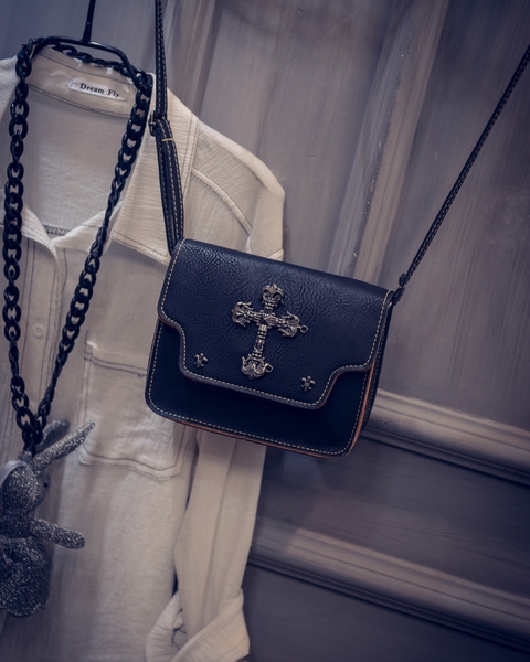 Γυναικεία μίνι πρακτική τσάντα με αξεσουάρ για να διασχίσουν