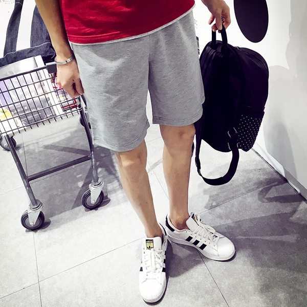 Мъжки къси панталони тип шорти от памук - 9 модела 