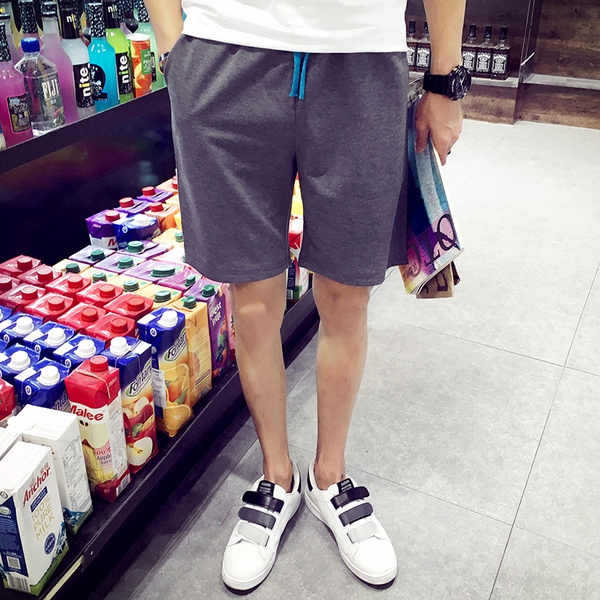 Мъжки къси панталони тип шорти от памук - 9 модела 