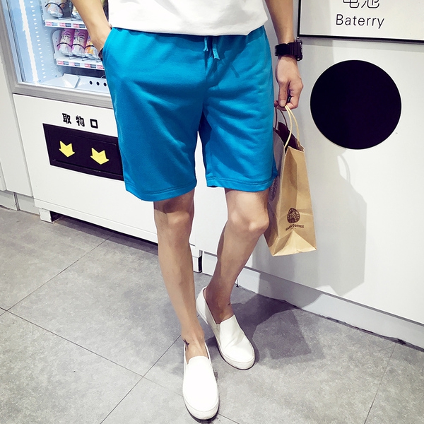 Мъжки къси панталони тип шорти от памук - 9 модела 