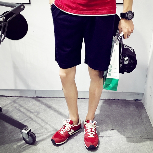 Мъжки къси панталони тип шорти от памук - 9 модела 