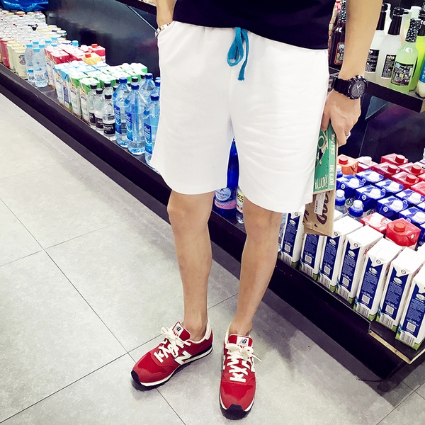 Мъжки къси панталони тип шорти от памук - 9 модела 