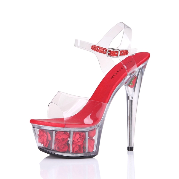 Γυναικεία σανδάλια με ψηλά τακούνια 7 χρώματα