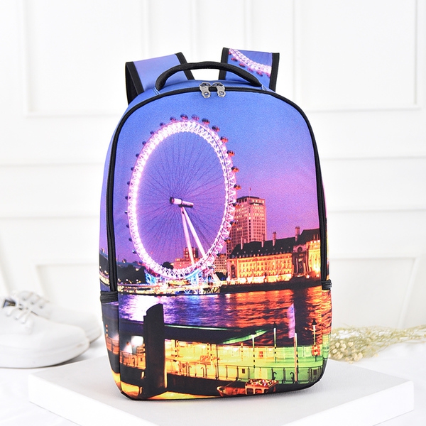 Σακίδια για άνδρες και γυναίκες με λεπτομερή κινούμενα σχέδια - 6 μοντέλα